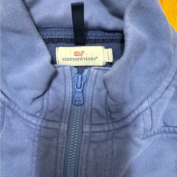 Vineyard Vines Women's Classic Blue Zip-Up - Picture 2 of 3